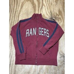 New York Rangers Jacket Full Zip~NHL Men Medium (Fits Small) Maroon @j3
